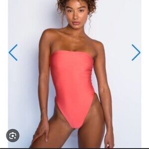 Skatie Coral One Piece Swimsuit
